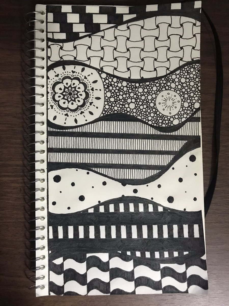 ここ最近のタングルアート。 #タングルアート #ゼンタングル