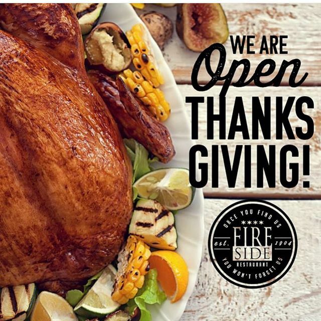 We will be serving our annual traditional thanksgiving dinner and a ton of other specials 10am - 3am! Something for everyone. Call for reservations
.
.
#firesidechicago #chicagoepic #chicagofoodauthority #chicagofoodies
#eatinggoodchicago #eaterchicago #… ift.tt/34tepuL