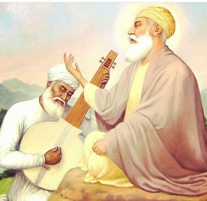 Baba Nanak showed Bhai Mardana