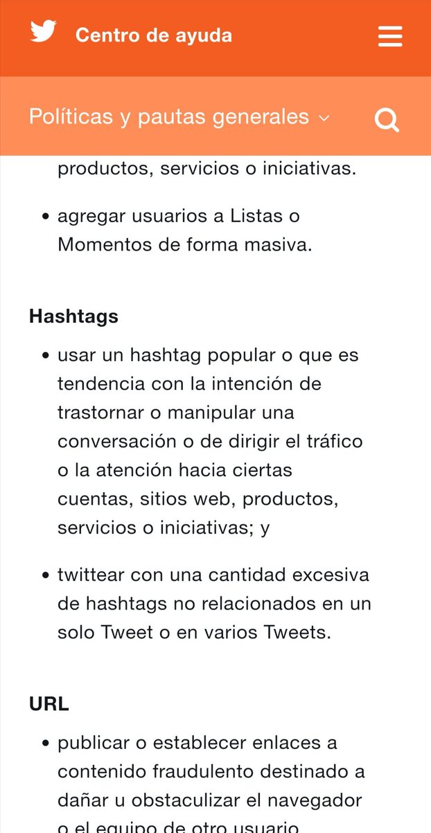 ElDesertFox's tweet photo. A ver como nadie lee les voy a poner las razones en las reglas de Twitter para que les considere bots.
Pueden revisar aquí también, si quieren.
Esta clarito
#denothing 👌 https://t.co/0p63rmg584