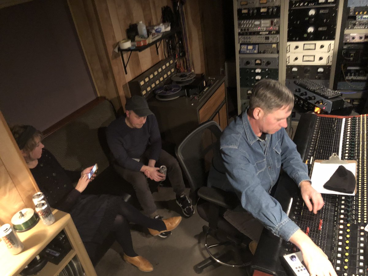 Feels good to get back into the studio to record some new songs! #futureappletree #laborspace #rockisland