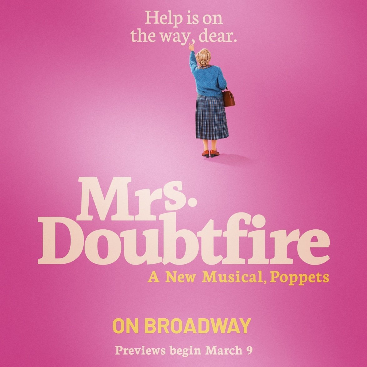 From the same team that brought us #somethingrotten comes #mrsdoubtfirethemusical!