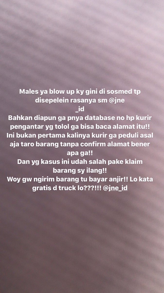 nerissaalee's tweet photo. @JNE_ID baca!!! https://t.co/459c0KgKcf