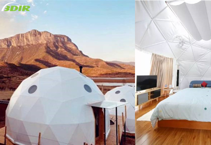 Dome  offers a tranquil experience living in the desert and enjoying the simple life. 
.
bdir.com
.
#glampingdomeph #colemanshelter #campingstore #hardtopgazebo #walmartgazebo #dome #popupgazebo #twomantent #glampingpods #domejakarta #12persontent