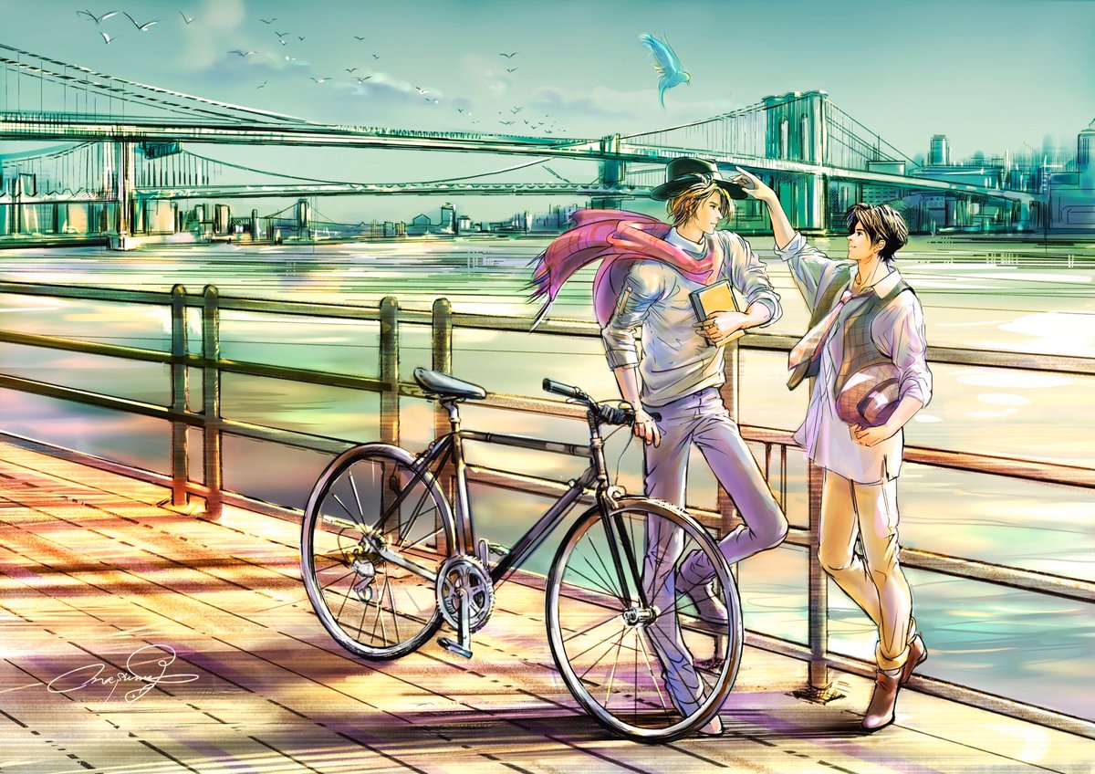 イラストを投げたら文字書きが引用rtでssを勝手に添える