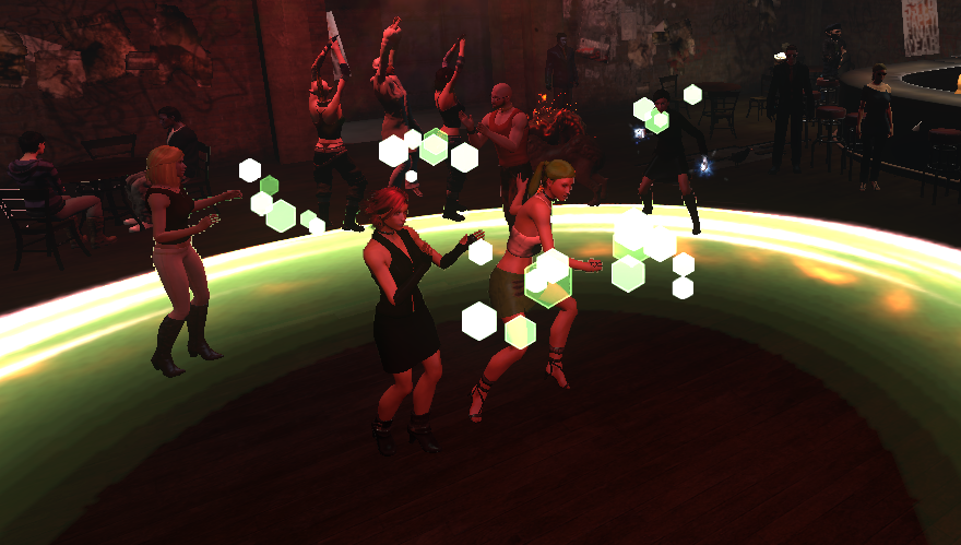 RadAshaNightst1's tweet photo. The dance floor is filling up quick at the Crusades! #SWL #SWLRP #secretworldRP https://t.co/lsOBto0Nbd