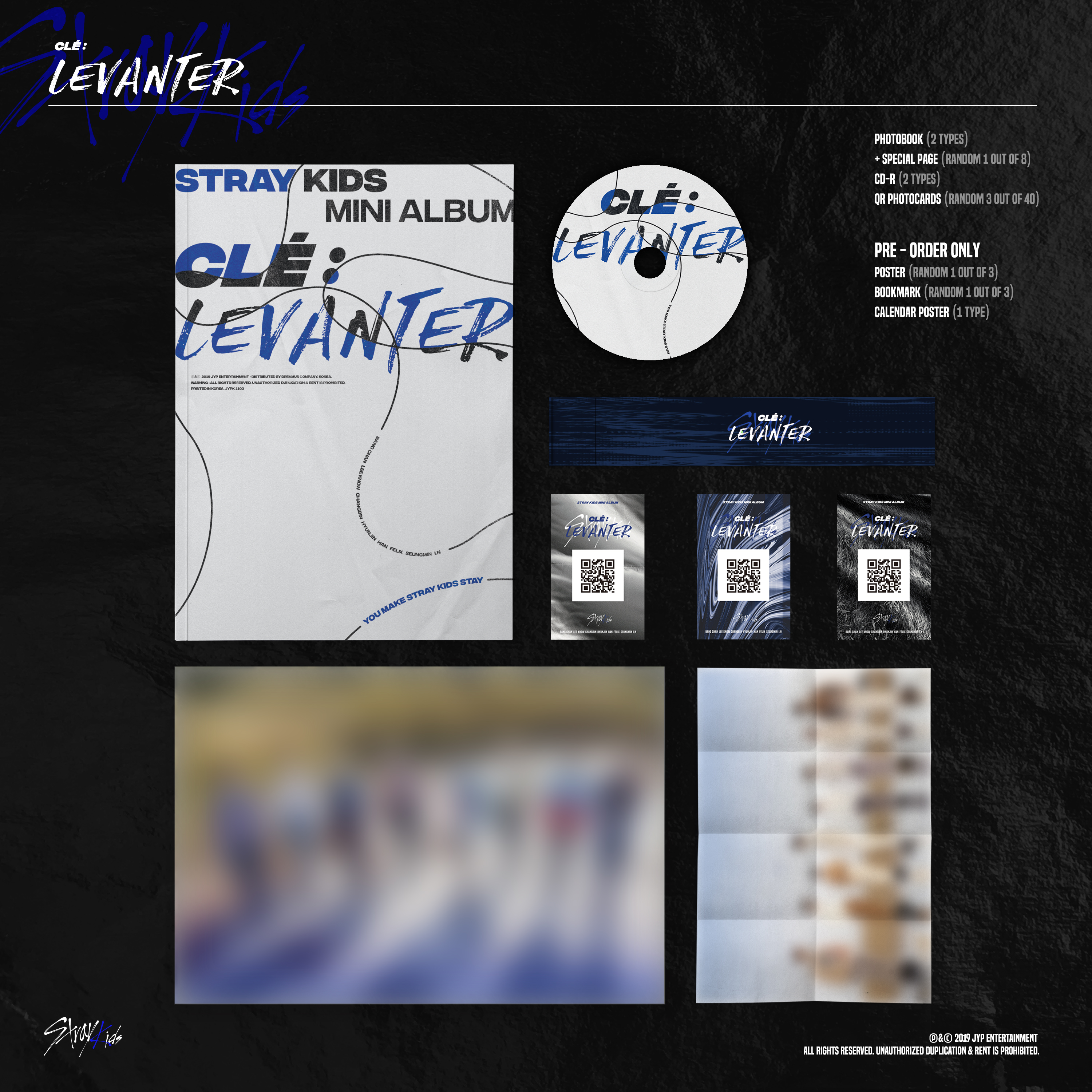 Straykids ラスト1点 サイン入りミニアルバムCLÉ: LEVANTER 素晴らしい Straykids ラスト1点 LEVANTER サイン入りミニ