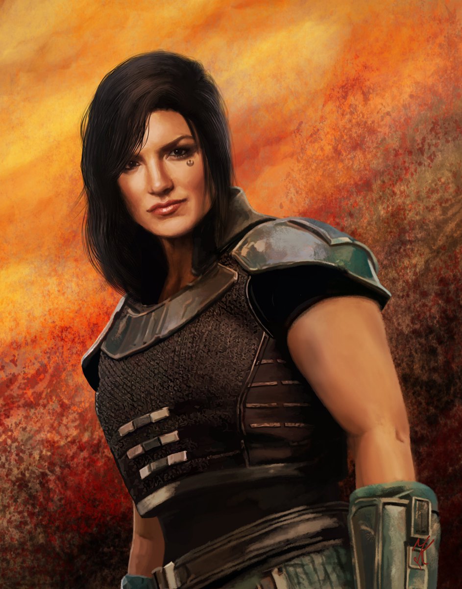 Who else is excited to finally meet @ginacarano as Cara Dune this Friday?? 