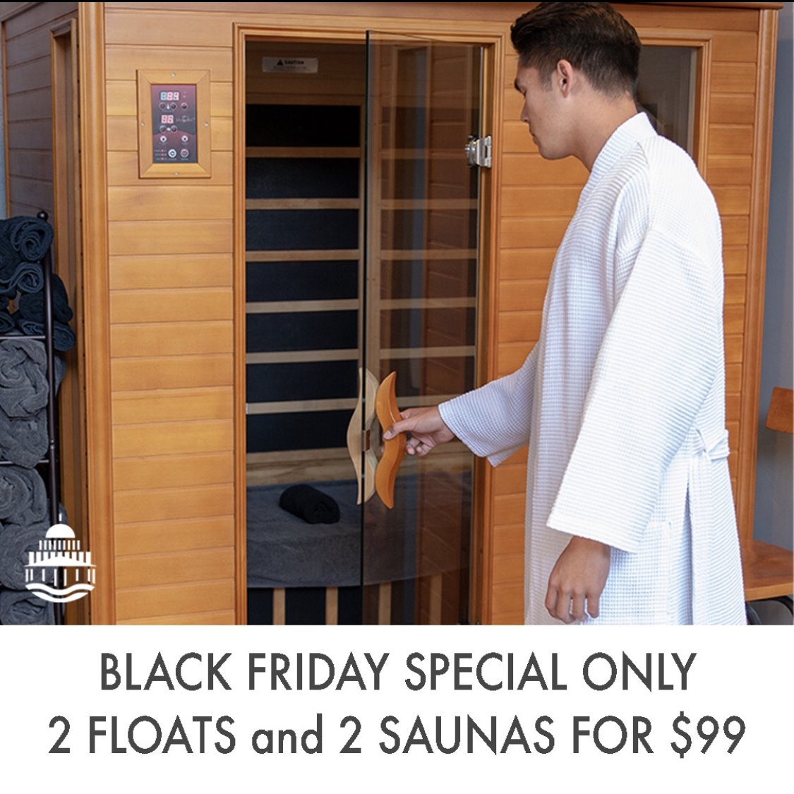 💥Black Friday Special Only💥
2 Floats &amp;  2 Saunas for $99
CapitolFloats.com
