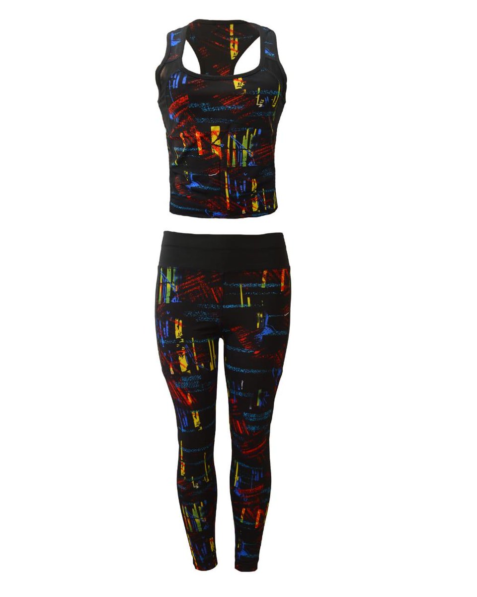 MbaliyethuS's tweet image. Ladies! Ladies!  Ladies! 
Let's sweat in style. Get yourself one of these for only R200 

R100 delivery anywhere in the country and R50 around Sandton. You can also collect it yourself. WhatsApp 0827961312 to place your order.