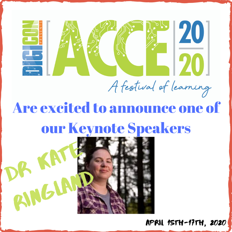 We are excited to be able to announce our final 2 keynote speakers for thee #ACCE2020 Conference! Dr Kate RIngland and Lee Watanabe-Crockett. They will be joining Tim Kitchen and Cathy Hunt from April 15th-17th. Be sure to register now at ACCE2020.com.au