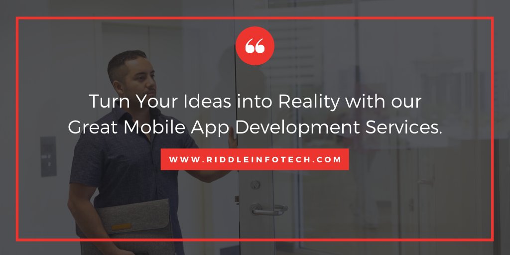 riddle_infotech's tweet photo. From concept to development, we cover the entire mobile app development cycle, no matter how diverse or complex your needs are?

#mobileapps #mobileappsdevelopment #mobileappdevelopmentcompany #androidapps #IOSapps #business #startups #appdevelopment #entrepreneur #businessowners https://t.co/AOtQMXun1C