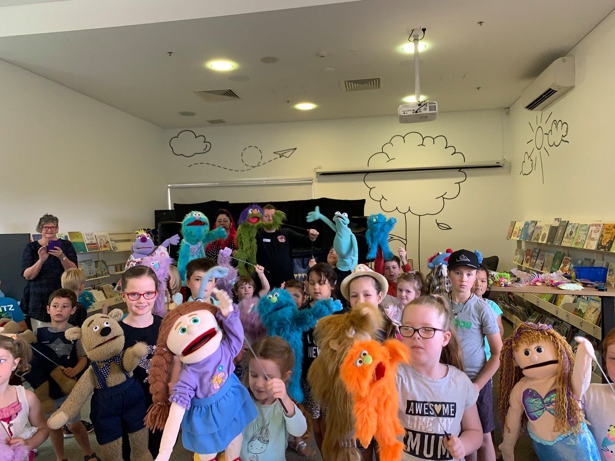 LarrikinPuppets's tweet photo. We've had a great time presenting our comedy-variety puppet show, our storytime puppet show, our puppetry performance workshop and our sock puppet making craft workshop at several #qldlibraries this year! I wonder which libraries we'll visit next year?
https://t.co/MB5JKbj6Hq https://t.co/u1rJeEMv7c