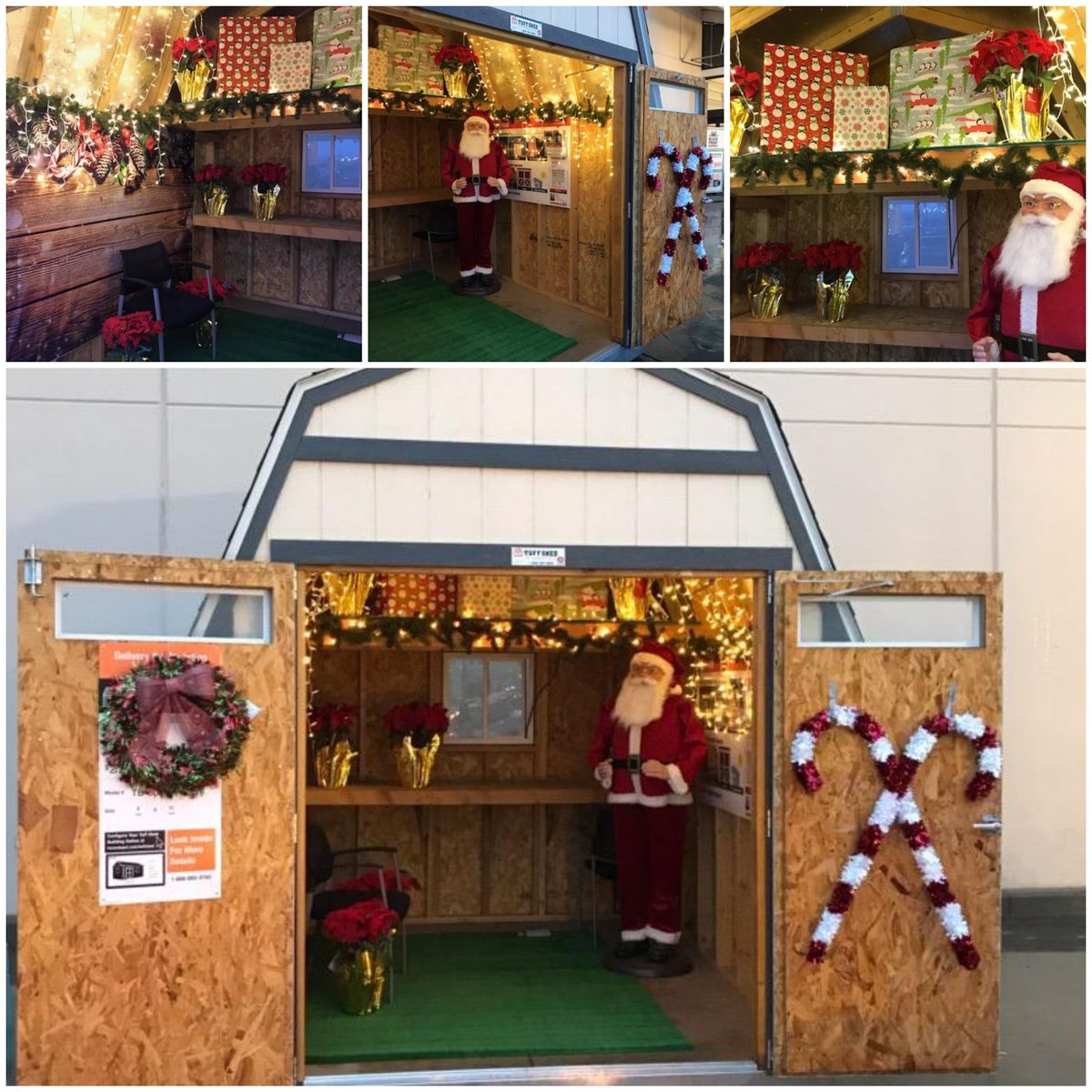 Big Special Thank you to <a href="/ArturoG21636980/">Arturo Guerra</a> for bringing holiday cheer to 0522!!! This tuff shed looks amazing!! We are #BlackFridayReady <a href="/HomeDepot0522/">Home Depot 0522</a> <a href="/r_zubia/">CAMG</a> @Fuerstenberg15 <a href="/laroldan32/">Laura Roldán🇲🇽</a>