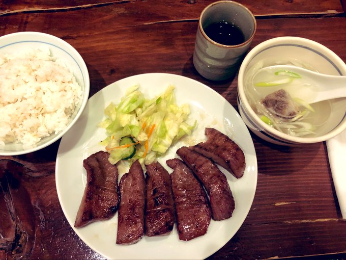 牛タン定食のtwitterイラスト検索結果