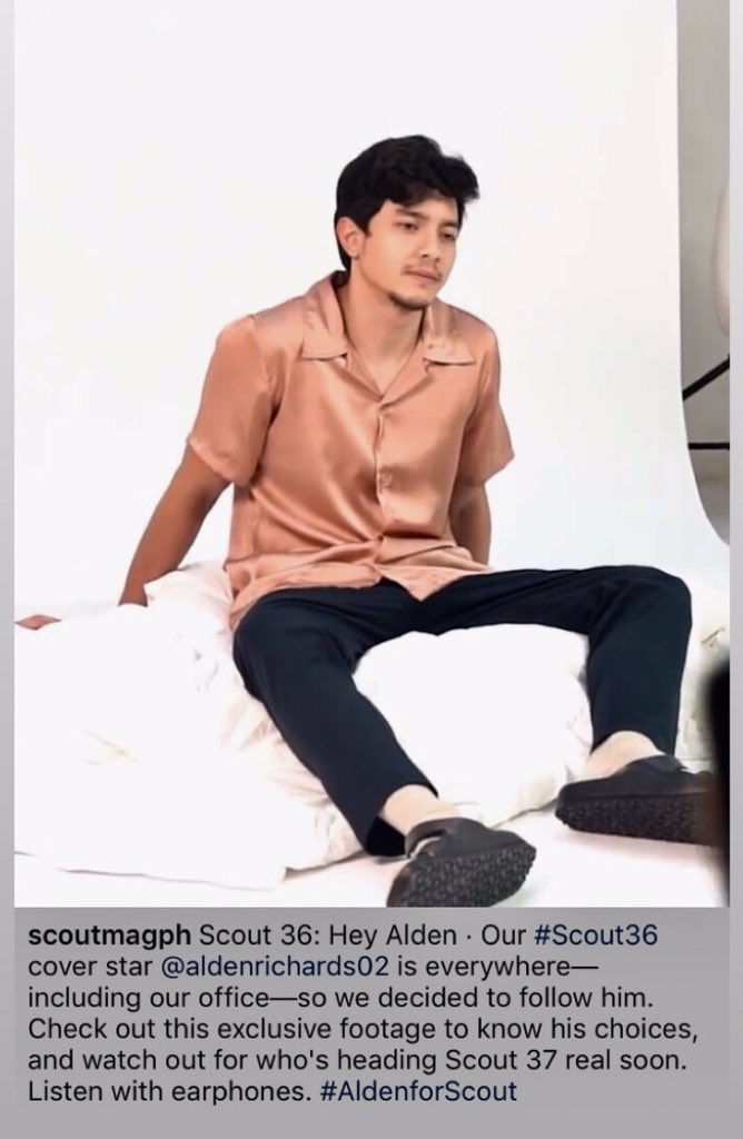 Yes25th1's tweet photo. Eh yung ...
• #AldenforScout nagpaparamdam narin??? Hahahaha!!!

grabe #AldenRichards paano? Hahaha!!! #TheGiftPagsagip naman jan @aldenrichards02 hirap i resist ng avelxalden clothes nyo pati magazines paka gwapo kasi eh😍

©️tnx @MarkSablan tw post / wm https://t.co/SKEz49iKQ4