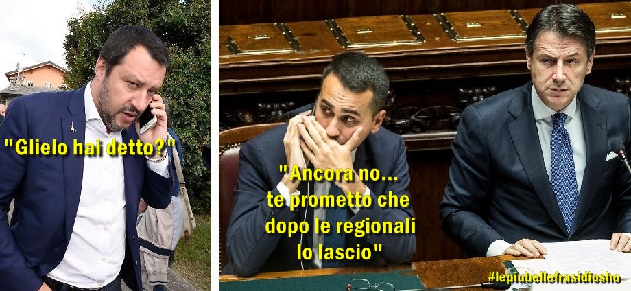 Certi amori non finiscono #DiMaio #Salvini #Conte #Lega #M5S