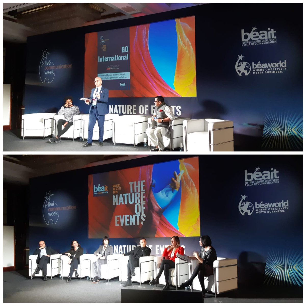 Federcongressi's tweet image. Ieri abbiamo partecipato al @BeaFestival di @ADCGroupItalia nell'ambito della #LiveCommunicationWeek
Molti i soci presenti!
#concretiecompetitivi