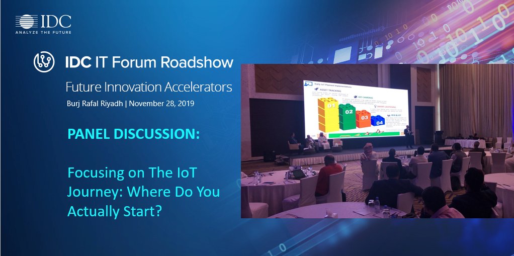 IDCMEA's tweet photo. #IDCITFORUM with Jawad Khalil @IDC Walid Al Deghaither- Infrastructure & Network Director,Ministry of Foreign Affairs (MOFA) ,Mohammad Ali Shalan, Head of Technology – Aqarat Real Estate Development Company & Suliman Mohammad Khader Group CIO , Al Faisaliah Group Holding https://t.co/P56rTER4gG
