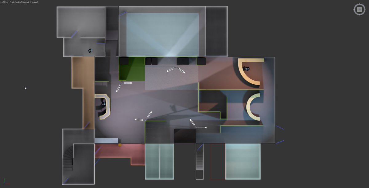Greylight2142's tweet photo. First design chunk of location planning.
Let's try to build a city ... indoors. https://t.co/qPm4PnLAHF