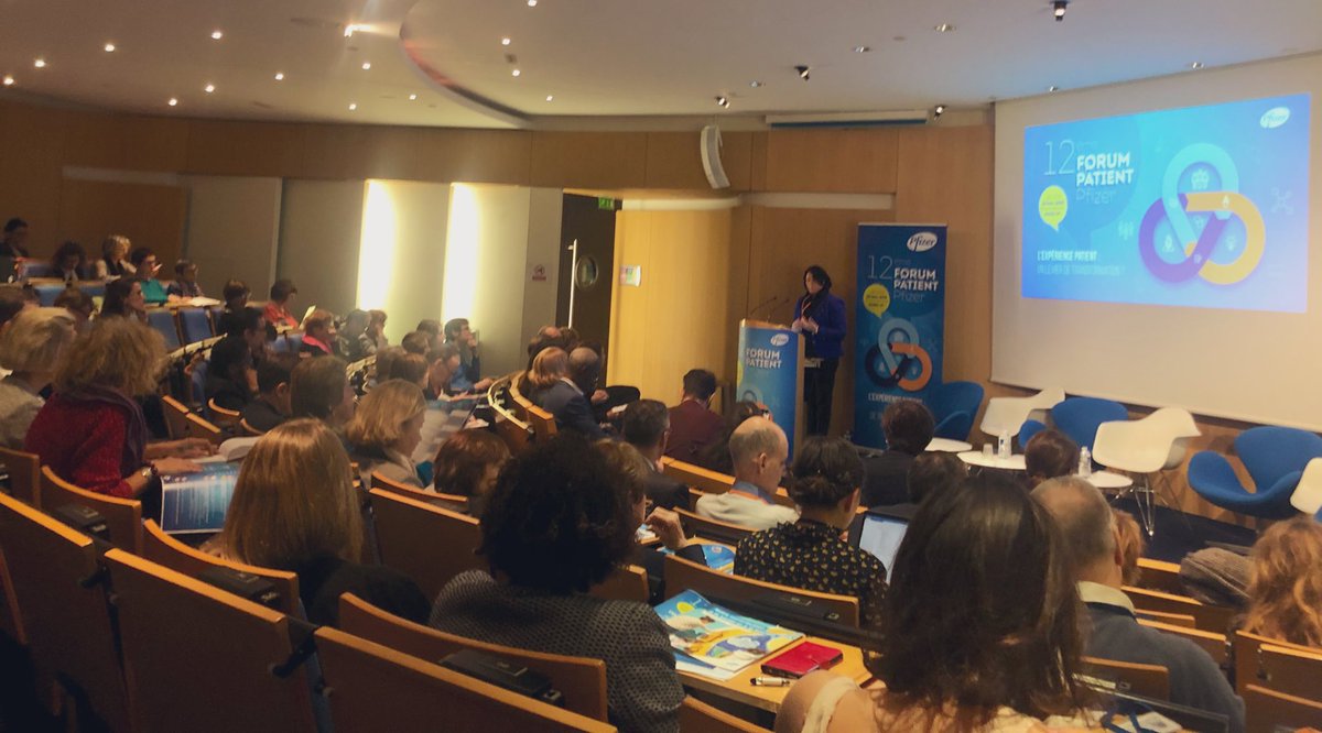 Ouverture du #ForumPatientPfizer par Henriette Rosenquist Présidente de <a href="/Pfizer_France/">Pfizer France</a> et Myriam Jabri responsable des relations patients ! L’événement incontournable pour échanger cette année sur l’expérience patient. #sante #patients