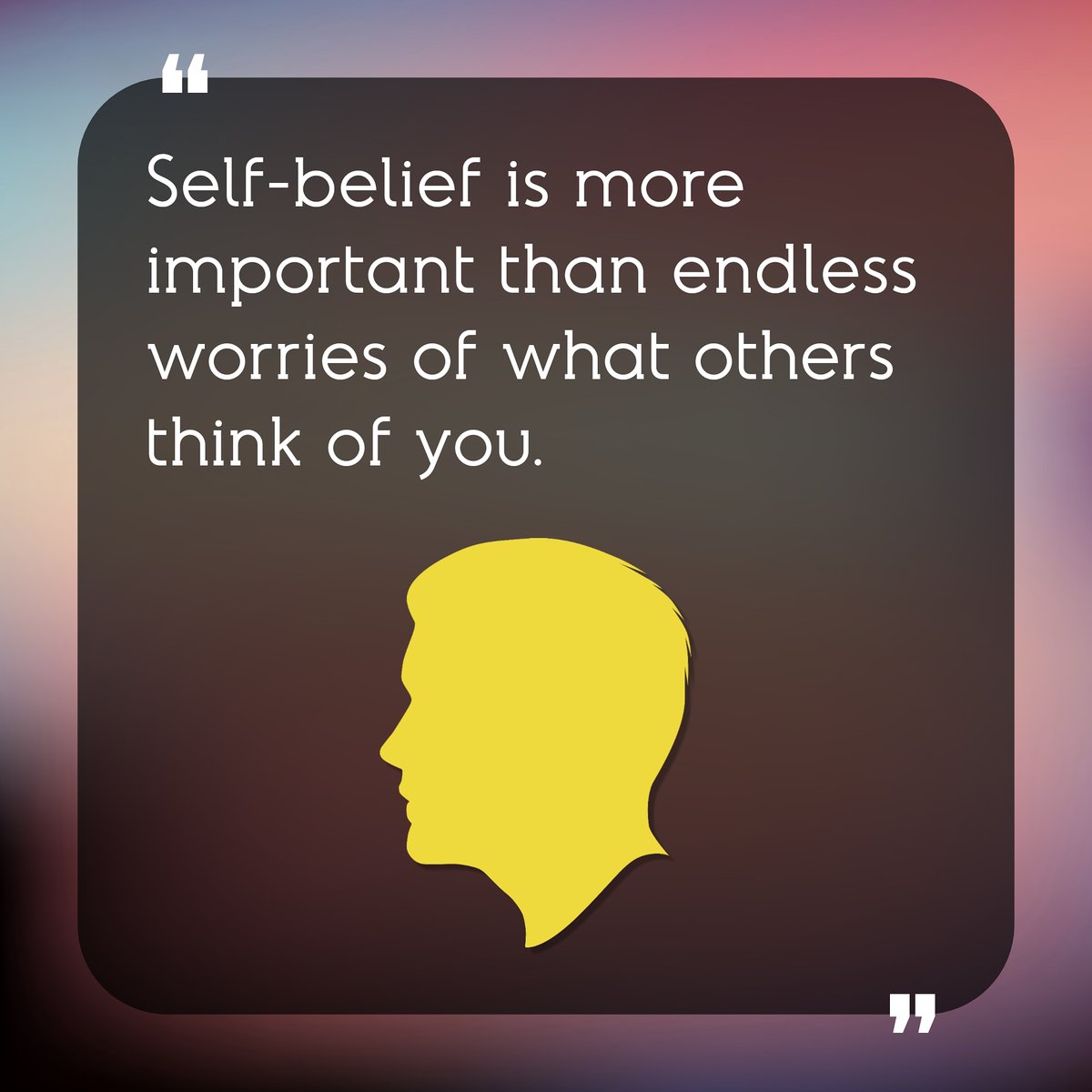 FirstStopBlog's tweet photo. "#SelfBelief is more important than endless worries of what others think of you."
.
.
#SelfControl #SelfRespect #loveYourself #dontcarewhatpeoplethink #DontCare #motivationalquotes #dailyquotes #lessonsoflife #quotesdaily #quotes #GetRidOfFear #DreamBig https://t.co/T3viEjZbUL