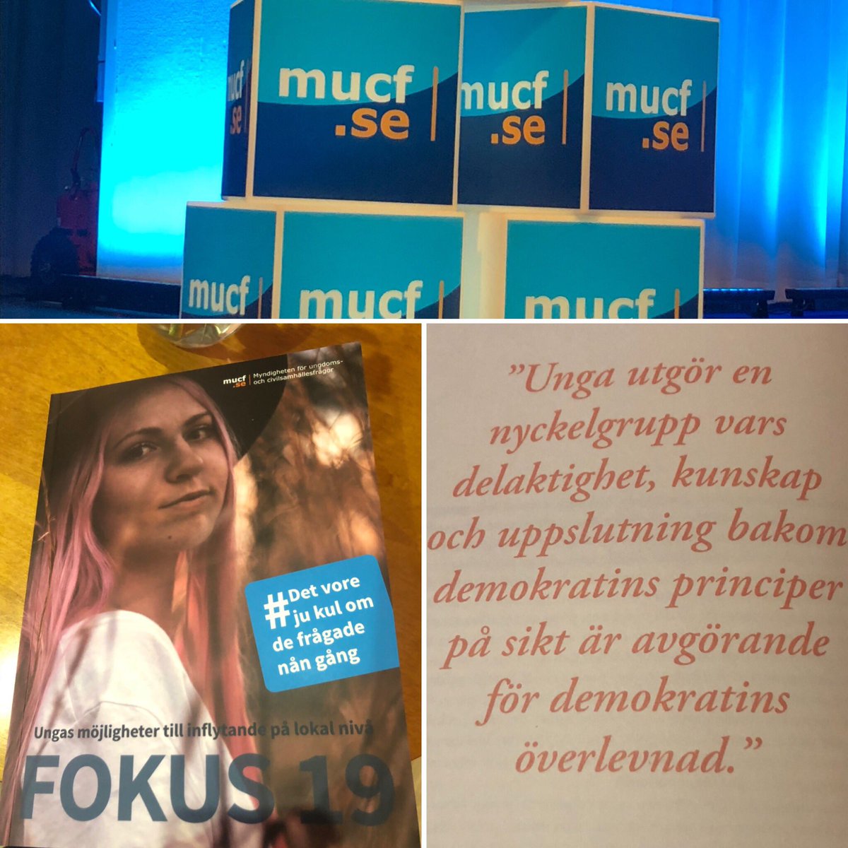 Fokusrapport 2019 MUCF, ungas inflytande på lokal nivå! Rikskonferensen levererar! #LKF #fritid