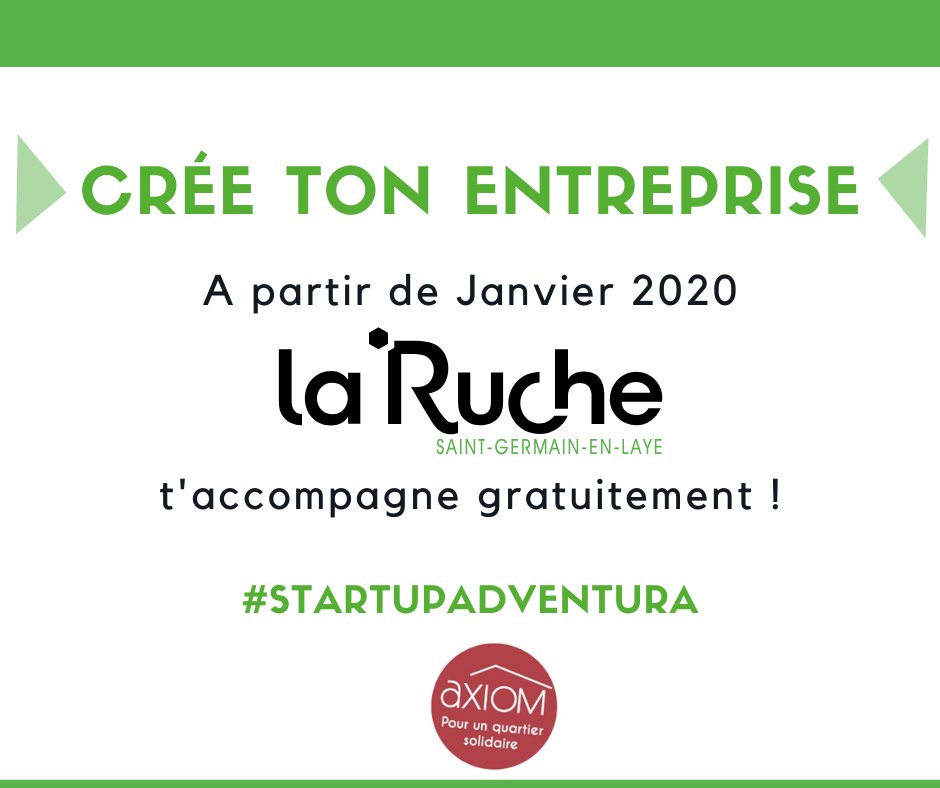 ⏰ Dernier jour ! #AAP #STARTUPADVENTURA

✅Tu es demandeur d'emploi ?
✅Tu es proche de <a href="/StGermainLaye/">St-Germain-en-Laye</a> ?
✅Tu souhaites concrétiser ton projet  ?

Rejoins le programme #StartUpAdventura ! 
👉 forms.gle/EQ2yJpCCzkiYYk…

📆 Clôture des candidatures ce soir !