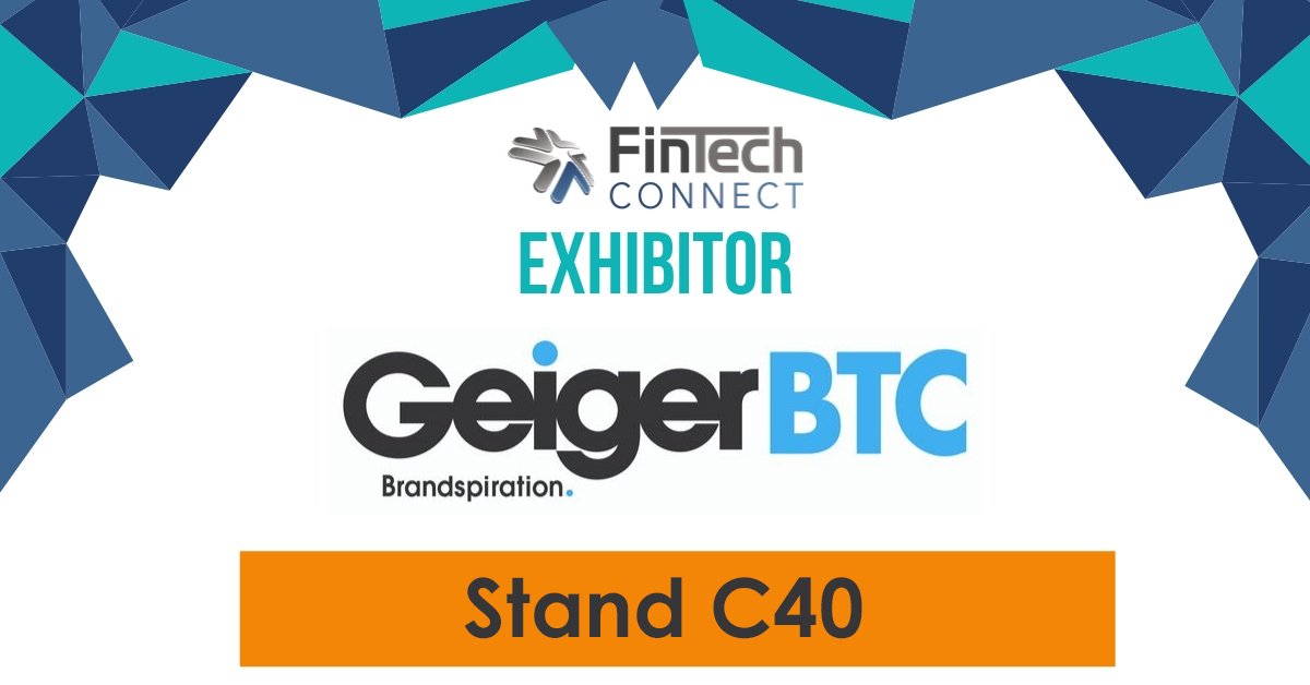 Do you have your ticket to come see us at <a href="/FinTech/">Fintech</a> Connect 2019 yet? 
Get yours for FREE today! 
We'll be at the stand C40, so come say hi! 

➡️ ow.ly/c61b50xmfOK 

#FTC19 #fintech #promotional #merchandise #promotech #brandedtech #GeigerBTC