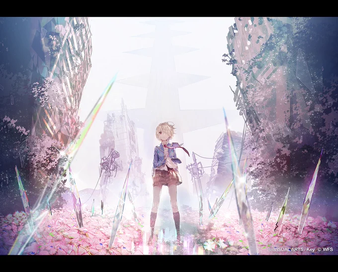 『リトルバスターズ!』『CLANNAD』などで知られる「麻枝 准」さんが13年ぶりに贈る新プロジェクト #ヘブバン が始動です!キャラデザ・メインビジュアルを担当しました。イラストを1枚ペタリ。ティザーサイトではなんと「やなぎなぎ」さんの歌が聴けます! https://t.co/4vUWtgthHp 