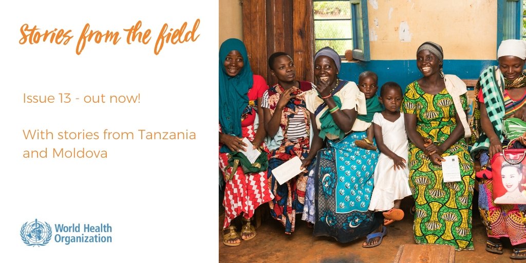 UHCPartnership's tweet photo. New @WHO Stories from the Field out now!
Two great stories from Tanzania and Moldova which demonstrate how strong health information can accelerate progress towards #UHC and #HealthForAll.
https://t.co/ELkSsPAnu1 https://t.co/ip8Z9eZWvh