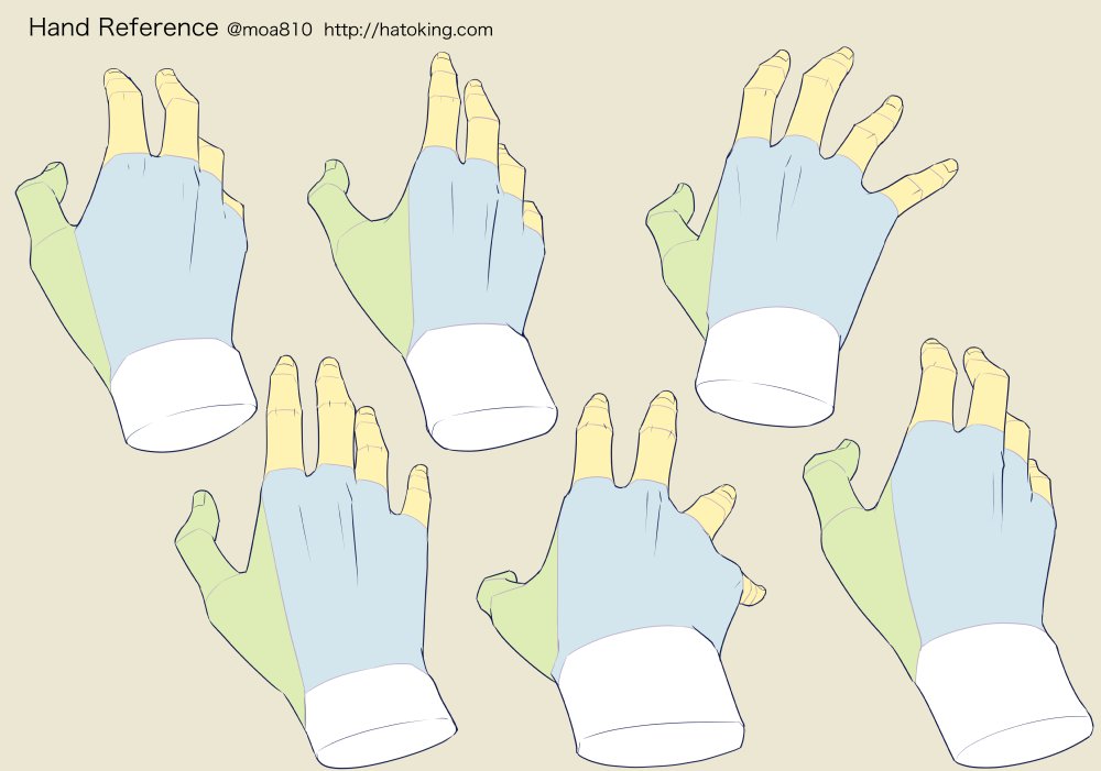 Moa お知らせ トレスokな手のイラスト資料集に ハート Heart Shape を追加しました Hand Refs For Artists T Co wjw0jtjn