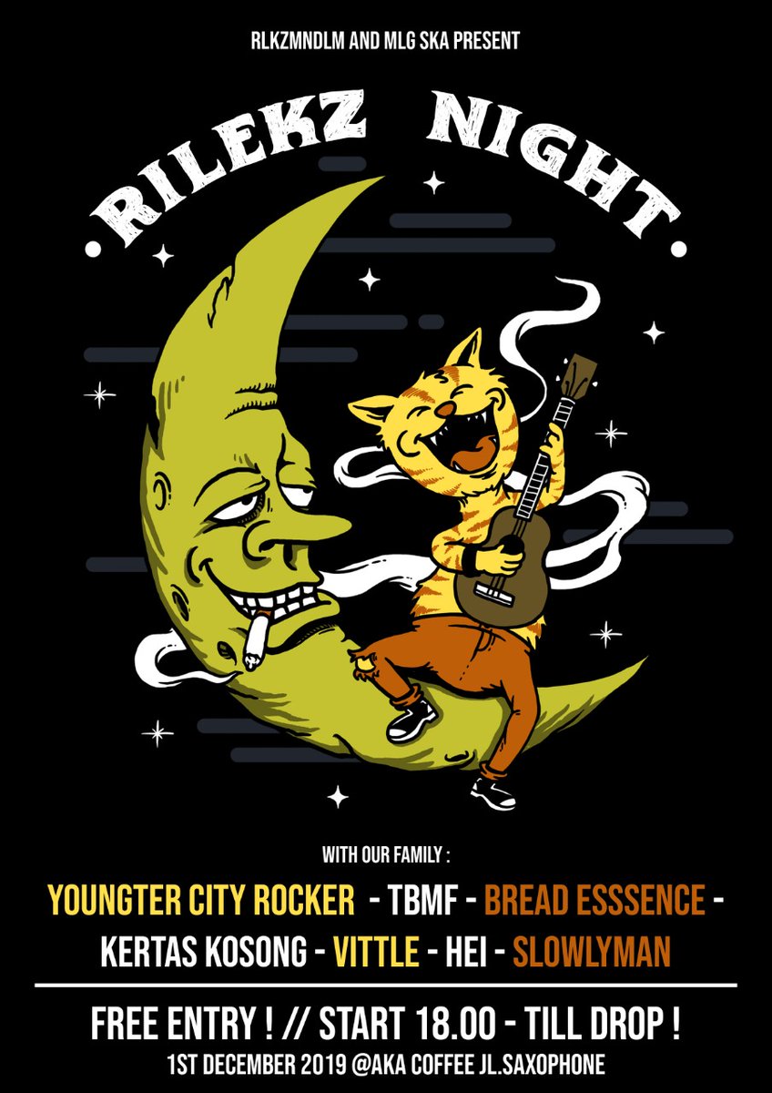 No! You don't have to be skinny to dance. All you have to do is just #rilekz. So, come dance with us at Rilekz Night on Sunday the 1st of Desember 2019. Don't let your body miss even a step of this moment! See yaa!!

💎🗝