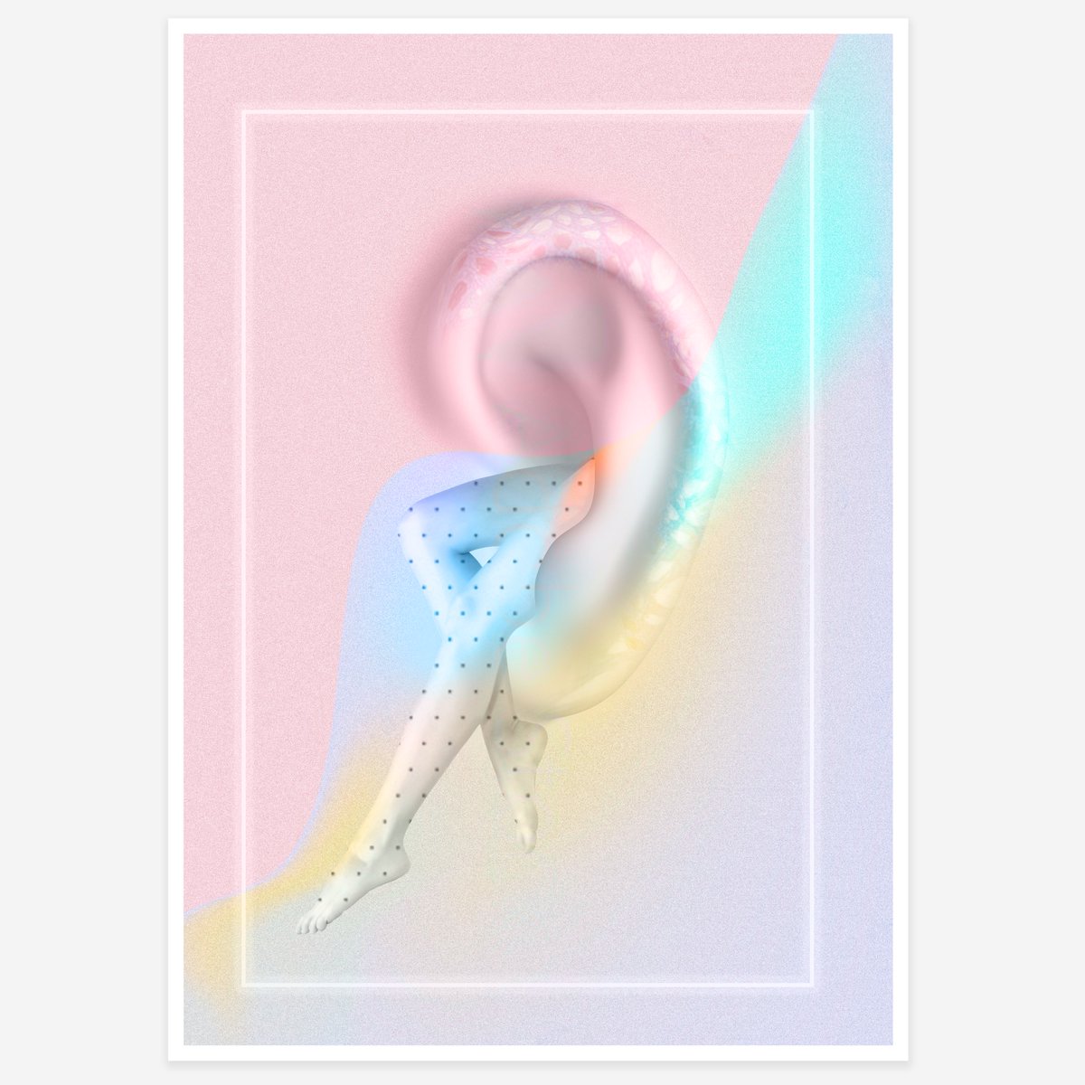 EBlancmange's tweet image. 👂🦵
.
.
.
#collage #mixedmediaart  #digitalart #photoshop #adobe #poster #designeveryday #boroskocollages #ear #gradient