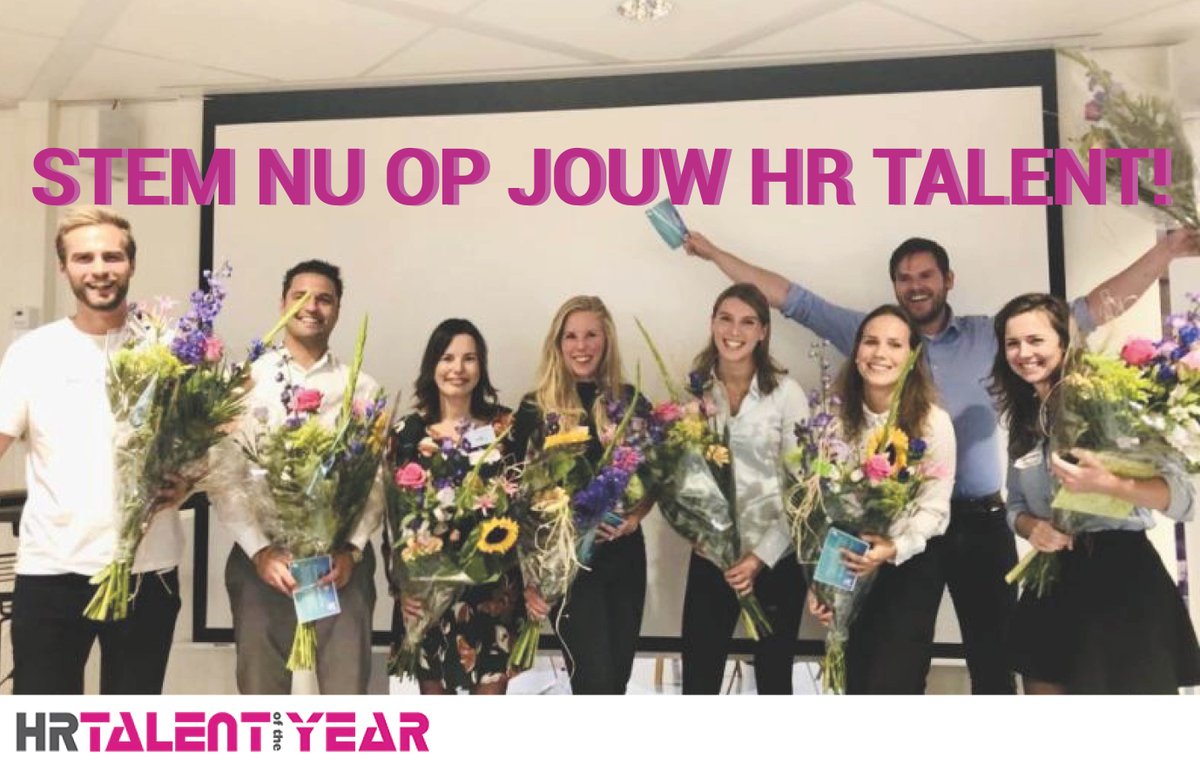 Vandaag en morgen is je laatste kans om te stemmen voor de HR Talent of the Year publieksprijs. Wie is jouw favoriet? bit.ly/2qcbR52 #toty