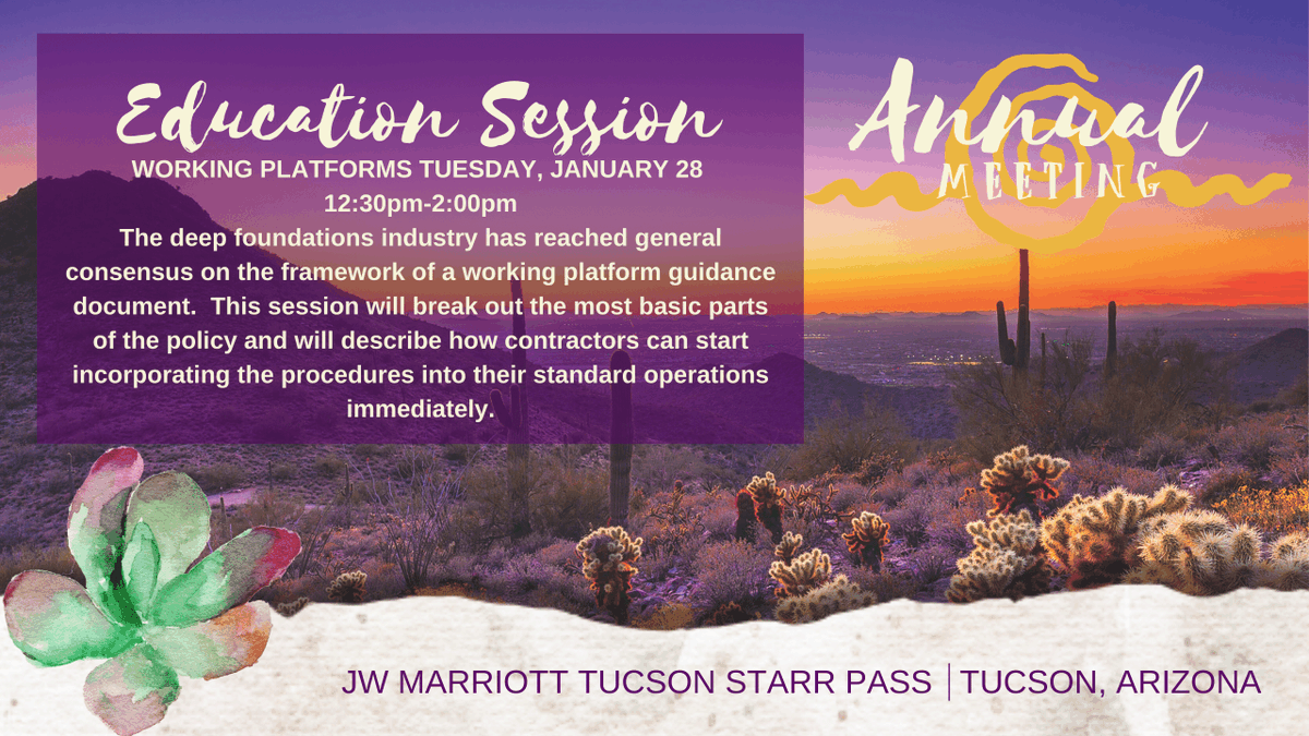 ADSC_IAFD's tweet image. Working Platforms Education Session! Don't miss it! 
Click here to attend...
adsc-iafd.com/events/annual-…
#ADSCam2020 #workingplatforms