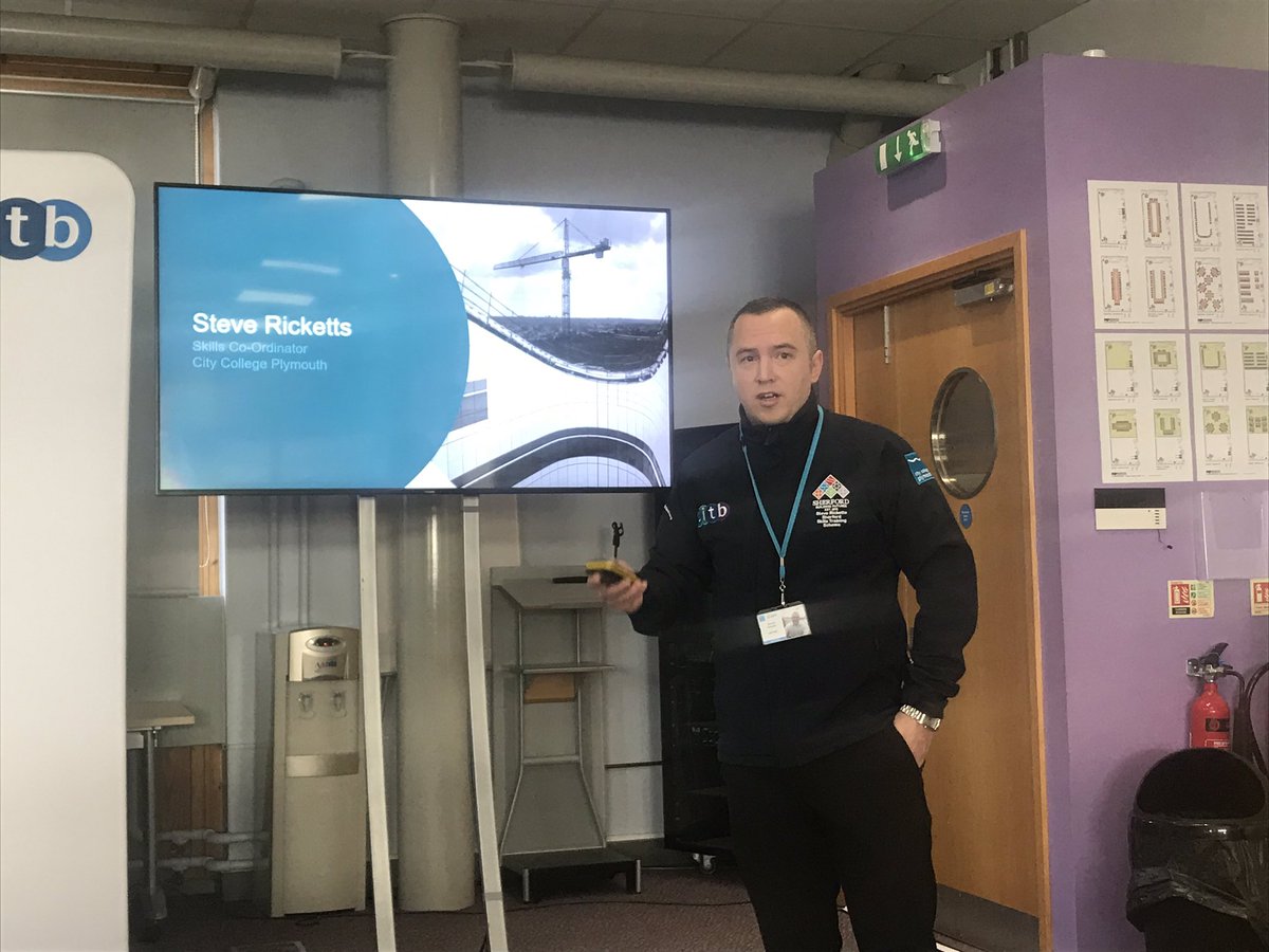 Great to hear from <a href="/sherfordskills/">Sherford Skills</a> Steve Ricketts about the amazing work being done at the skills centre with investment from <a href="/CITB_UK/">CITB</a>