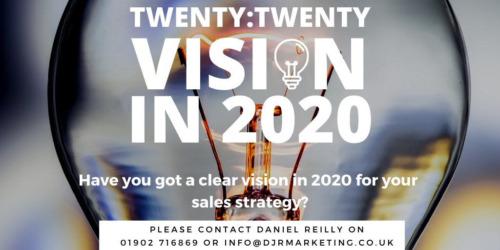 What Is Your 2020 Vision To Generate New Sales In 2020?