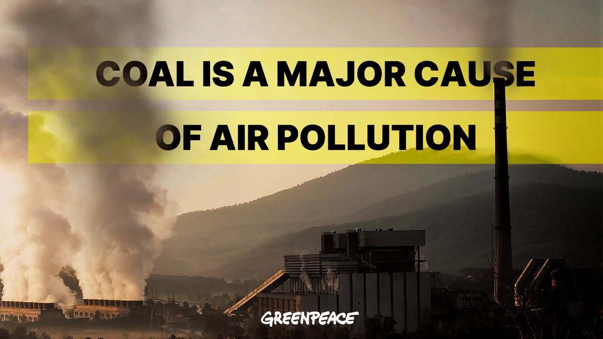 Coal causes #AirPollution and toxic air - #Renewable energy is the solution to both. #CleanAirEU Forum we have to #EndCoal now to breathe #CleanAir.