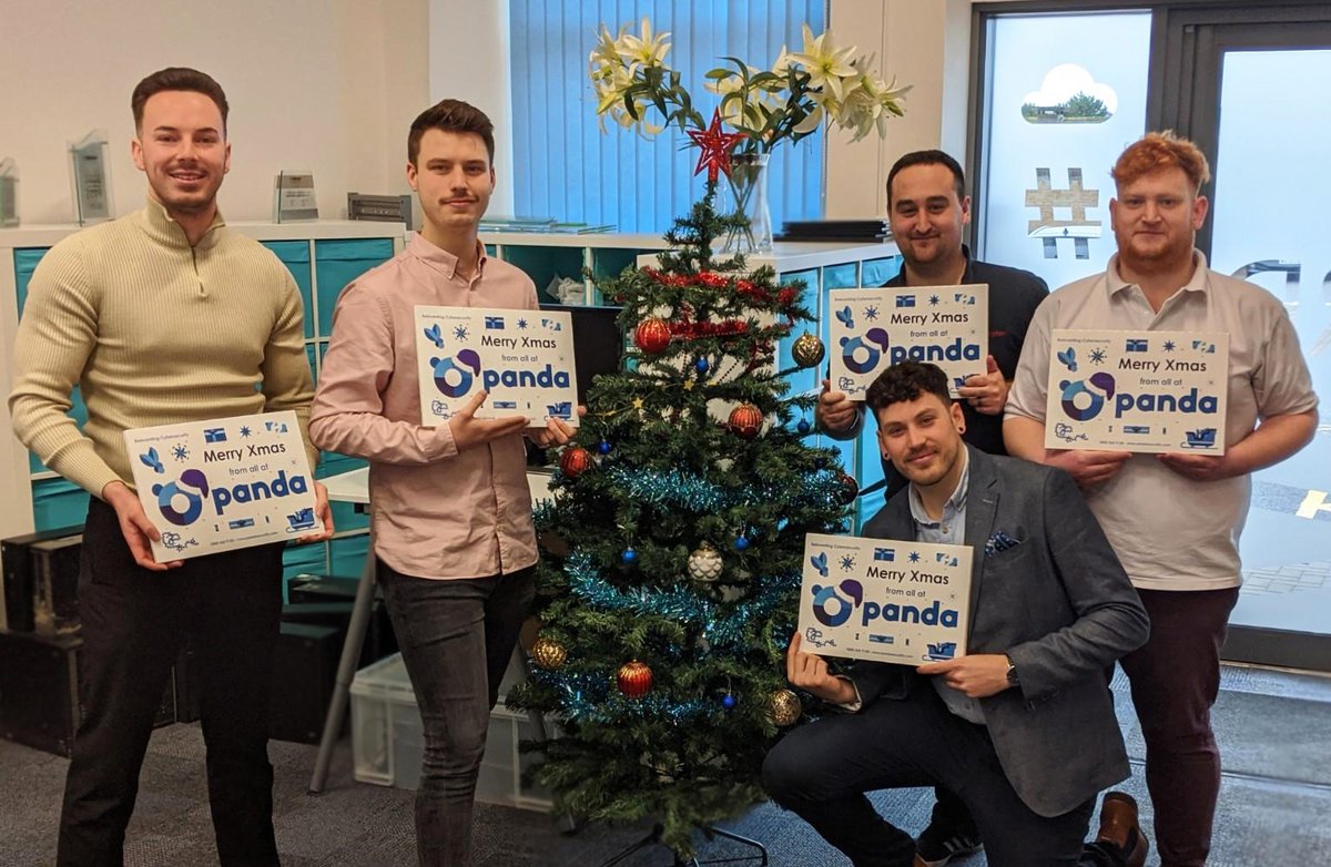 WizardCyber's tweet image. Thank you to @PandaSecurityUK  for sending us in some Christmas advent calenders. Bets on the team eating all the chocolates in one go? #merrychristmas #pandasecurity