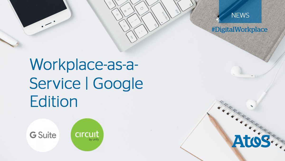 Circuit is part of <a href="/Atos/">Atos</a> new #Workplace as a Service Offer.
Together with @gsuite, it is transforming work
by enabling employees to work faster,
smarter and more collaboratively. Read more: okt.to/A8SzNw
<a href="/AtosWorkplace/">Atos Workplace</a> #FutureOfWork