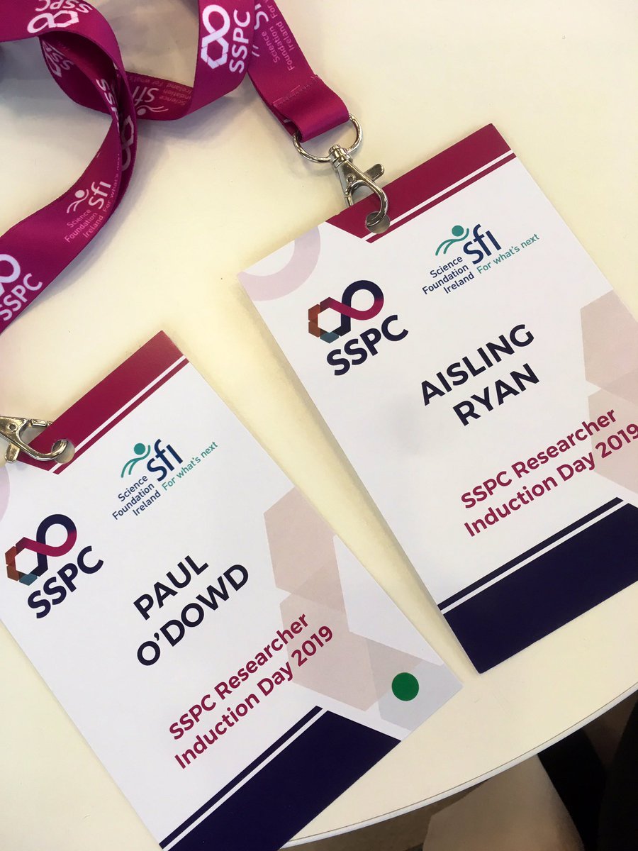 After an early start <a href="/DGriffithGroup/">Griffith Group RCSI</a> have arrived at the Bernal Institute in UL for our <a href="/SSPCentre/">SSPC</a> induction day! Looking forward to the day ahead😁