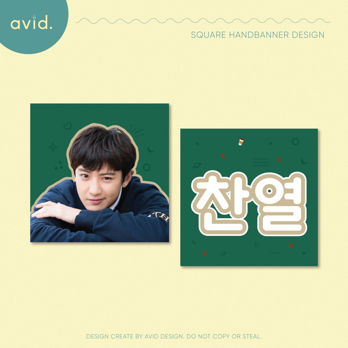 aviddesign's tweet photo. ° DESIGN COMMISSION ;
SQUARE HANDBANNER

ㅡ EXO CHANYEOL

#design #cupsleeve #fankit #designcommission #handbanner #squarehandbanner #EXO #chanyeol https://t.co/TEDEtFaWAP