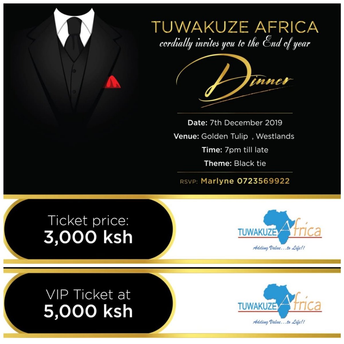 We raise by lifting others 😊..So this #Thanksgiving, be a star in someone's dark sky! We’ll be dinning to keep a child educated & empowered.

You want to add value & make an impact to a child’s life? join us for dinner!@TuwakuzeAfrica 

#AddingValueToLife #WeAreTuwakuze