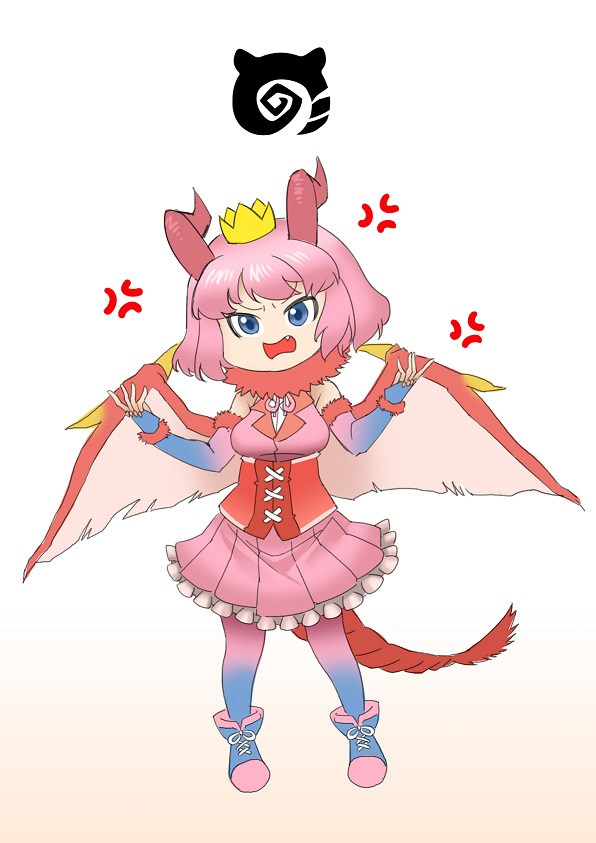 今天再來一次po新的魔物朋友 三界主 炎王龍 鋼龍 麒麟 他們都是很棒的 Gugu Caveのイラスト