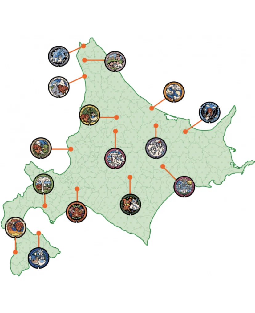 北海道内15か所へ設置の決まったポケモンマンホール「ポケふた」がかわいい。