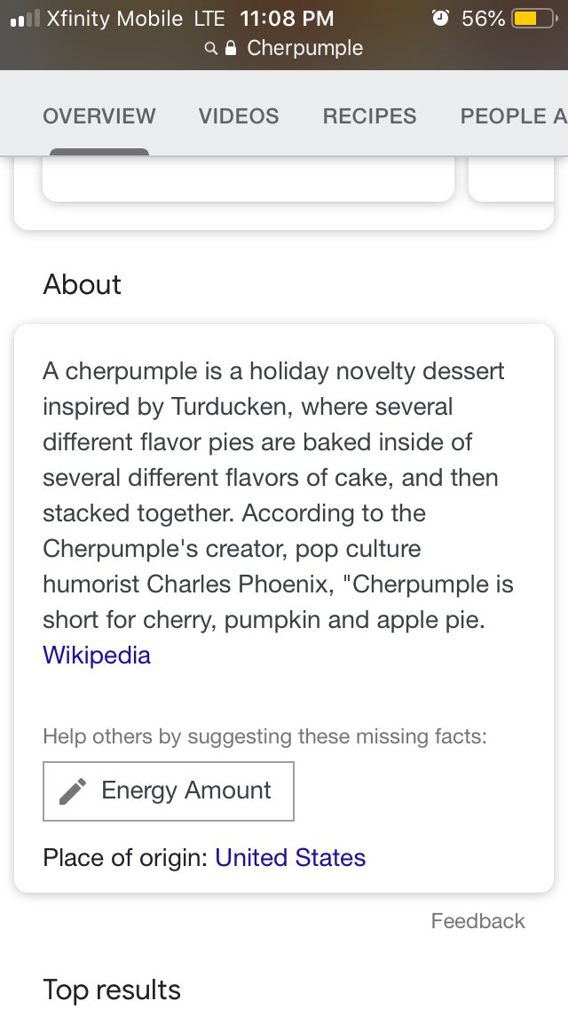 TumbleweedDice's tweet photo. The creator of cherpumple should be in jail https://t.co/zfvKaWHSz4