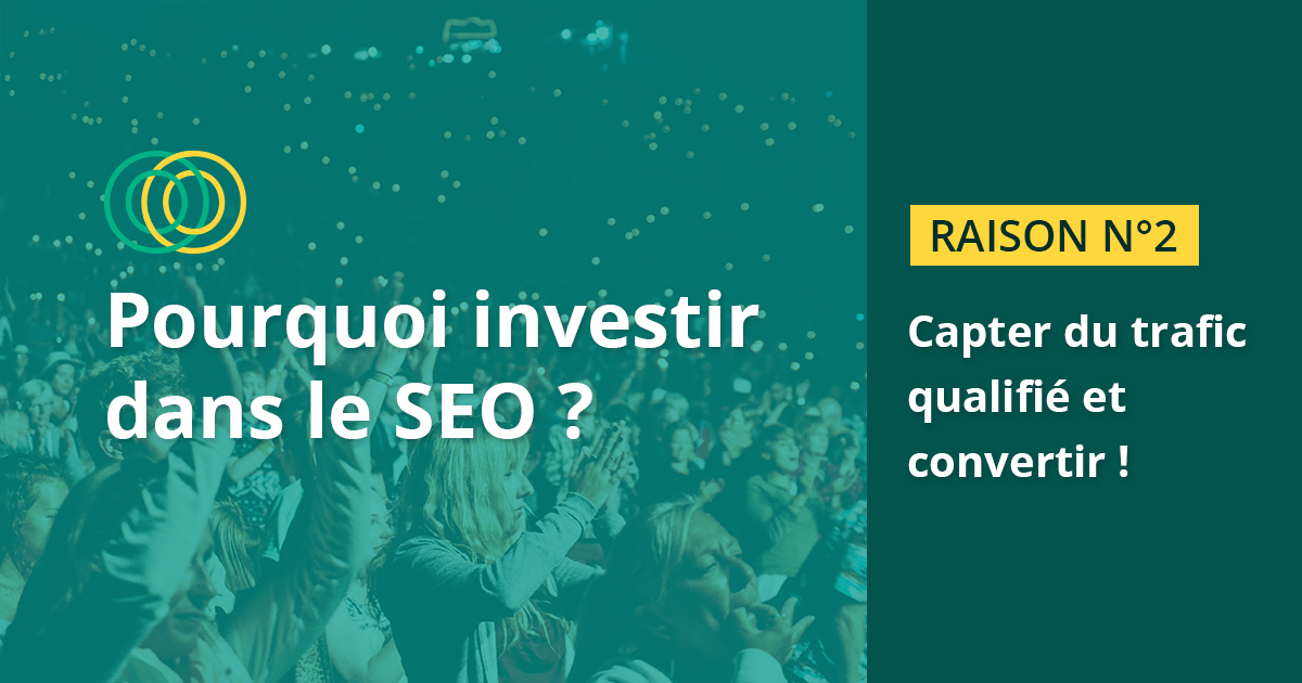 Pourquoi investir dans le SEO 🤔 ? Raison n°2 : capter plus de trafic qualifié et augmenter votre taux de conversion !

Retrouvez plus d'infos dans notre article consacré à ce sujet : graciet-co.fr/pourquoi-inves…

#SEO #Référencement