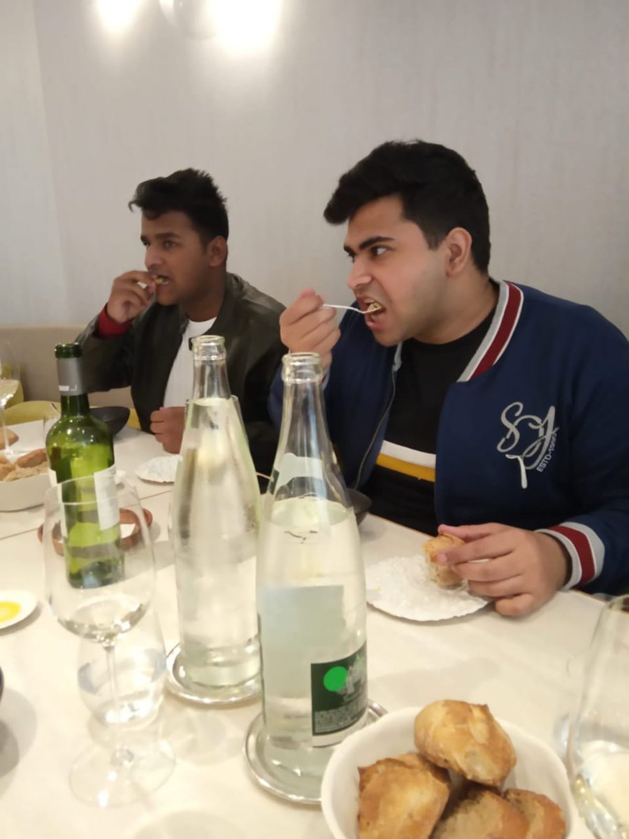 bpsiihmj's tweet photo. On the penultimate day of #IIHMCulinaryTour in #Paris @IIHMHOTELSCHOOL Students having lunch at the iconic Michelin #1Star restaurant #Nomicos belonging to #celebrity #chef  Jean Louis Nomicos. https://t.co/ToHNbCMGXv