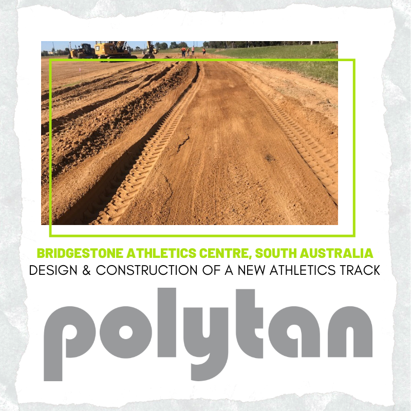 Making Tracks...

City of Salisbury, South Australia engaged Polytan to construct a new 400 metre state-of-the-art athletics track.

As the civils get underway, the shape for the track is starting to form.  

For more on Polytan athletics tracks bit.ly/2ONIcaZ